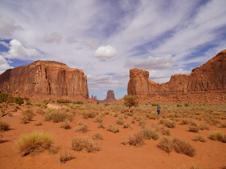 East Mitten Butte zwischen Elephant Butte und Jo vor Cly Butte