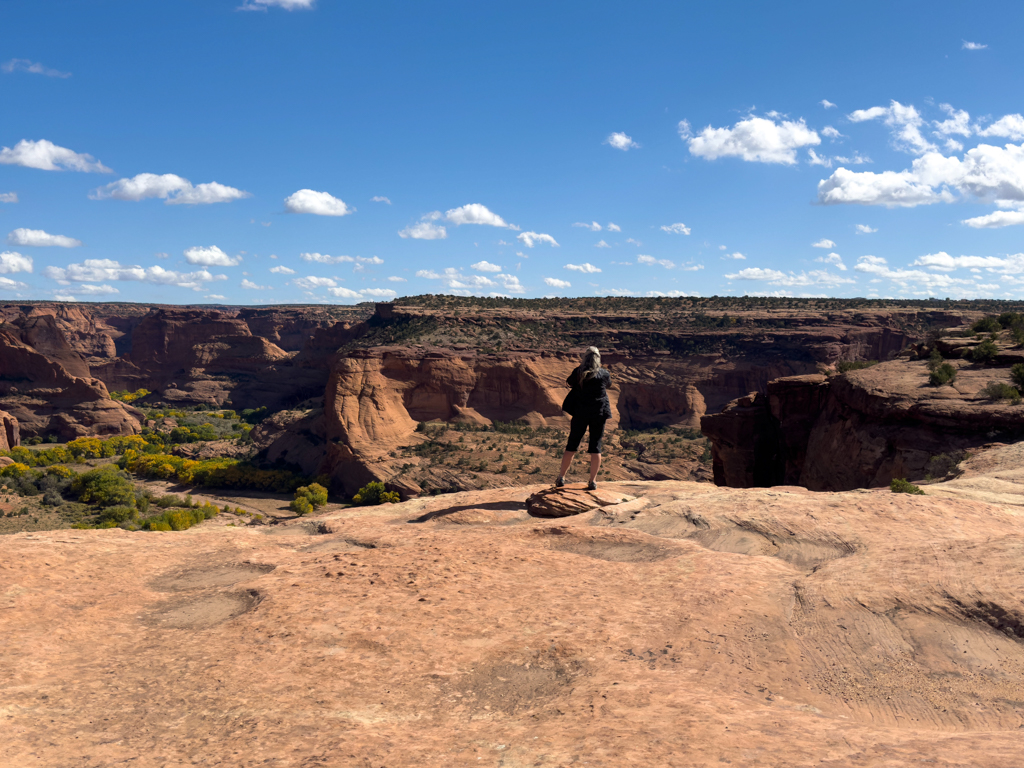 Ma vor dem Canyon de Chelly