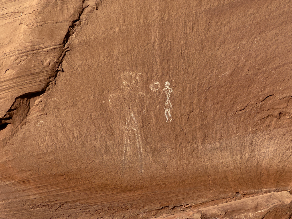 Petroglyphen im Canyon de Chelly