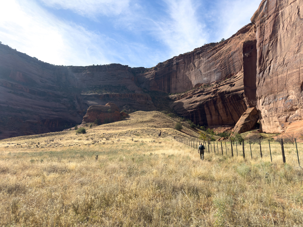Weg zurück aus dem Canyon de Chelly