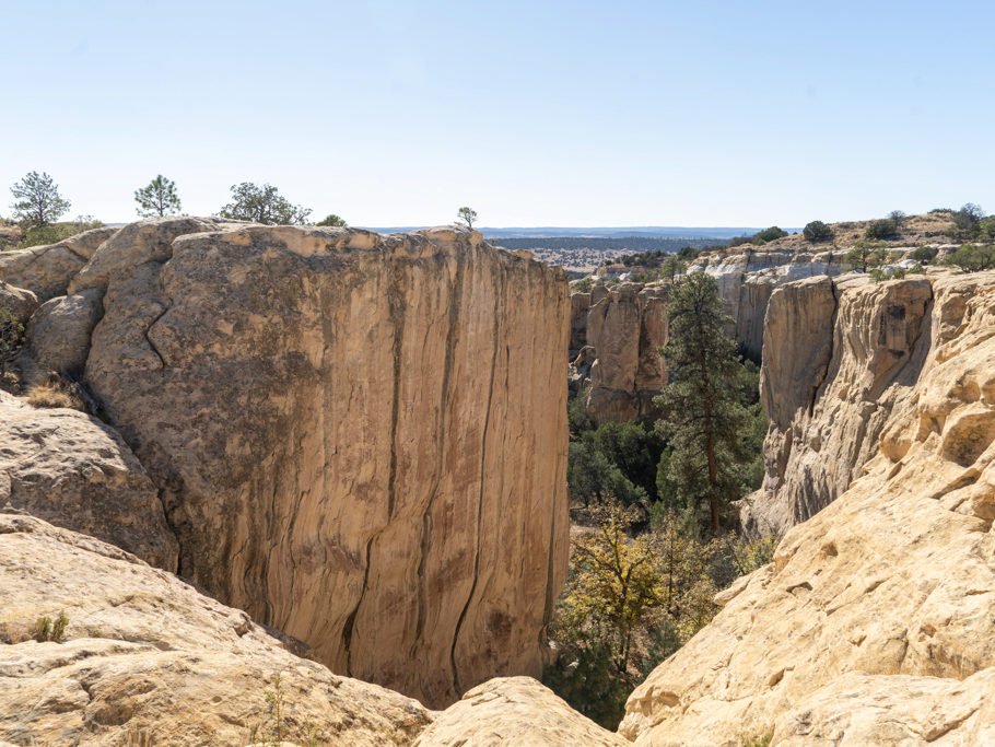 Wanderweg um und auf das El Morro Monument herum