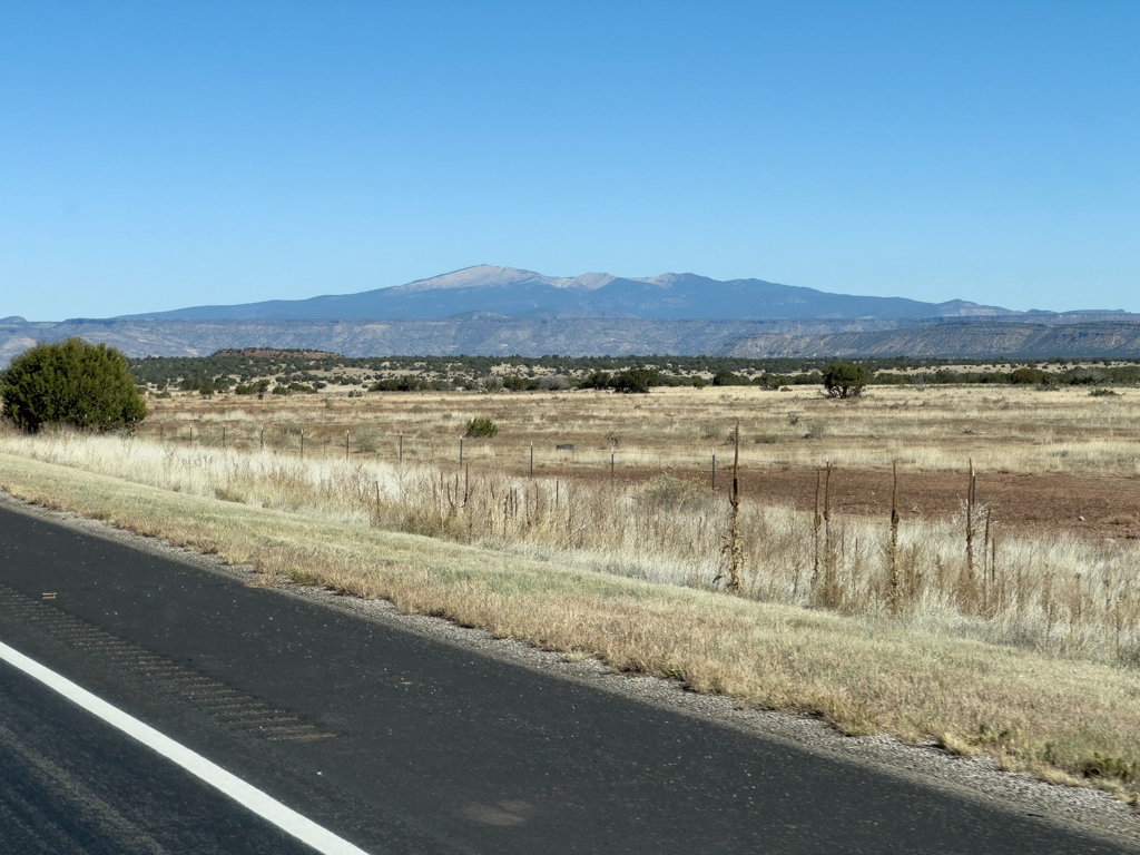 Auf dem Weg zum letzten Campground hier in den USA: Brownwood Campground