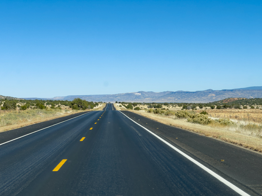 Auf dem Weg zum letzten Campground hier in den USA: Brownwood Campground