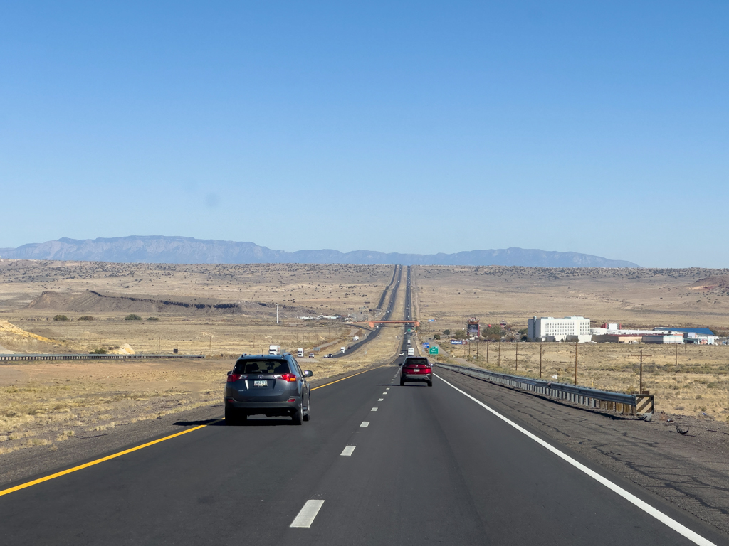 Auf dem Weg zum letzten Campground hier in den USA: Brownwood Campground