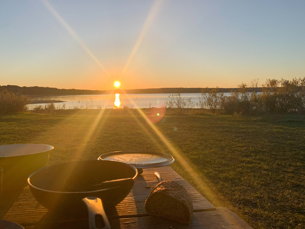 Lake Brownwood, Sonnenuntergang