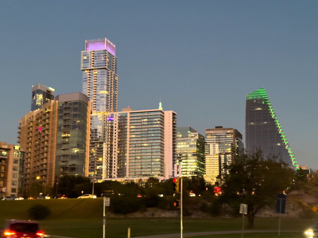 Abendliche Sightseeingtour durch Downtown Austin