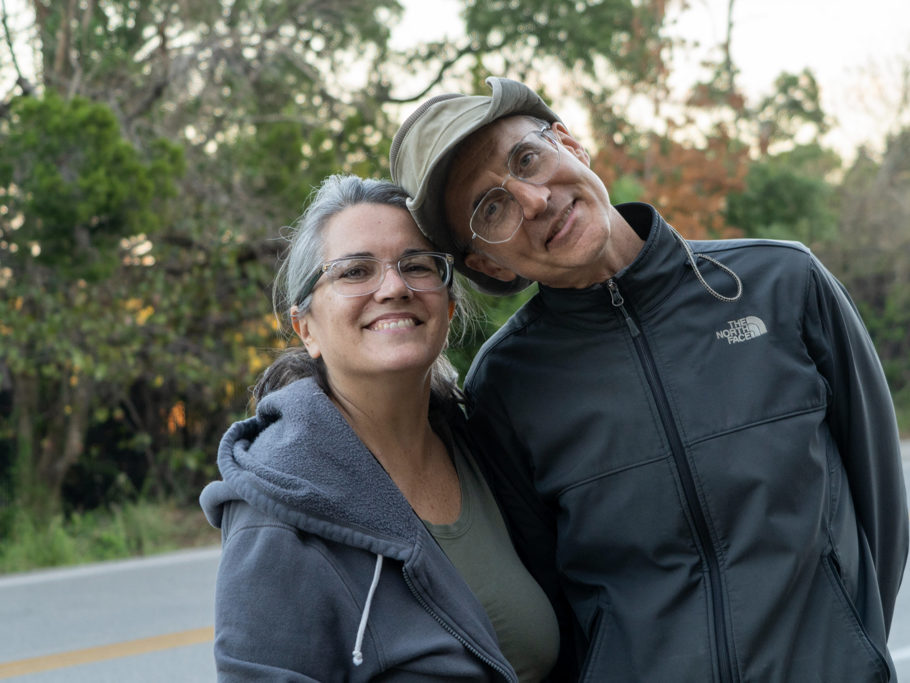 Unsere beiden Gastgeber und Freunde aus Austin