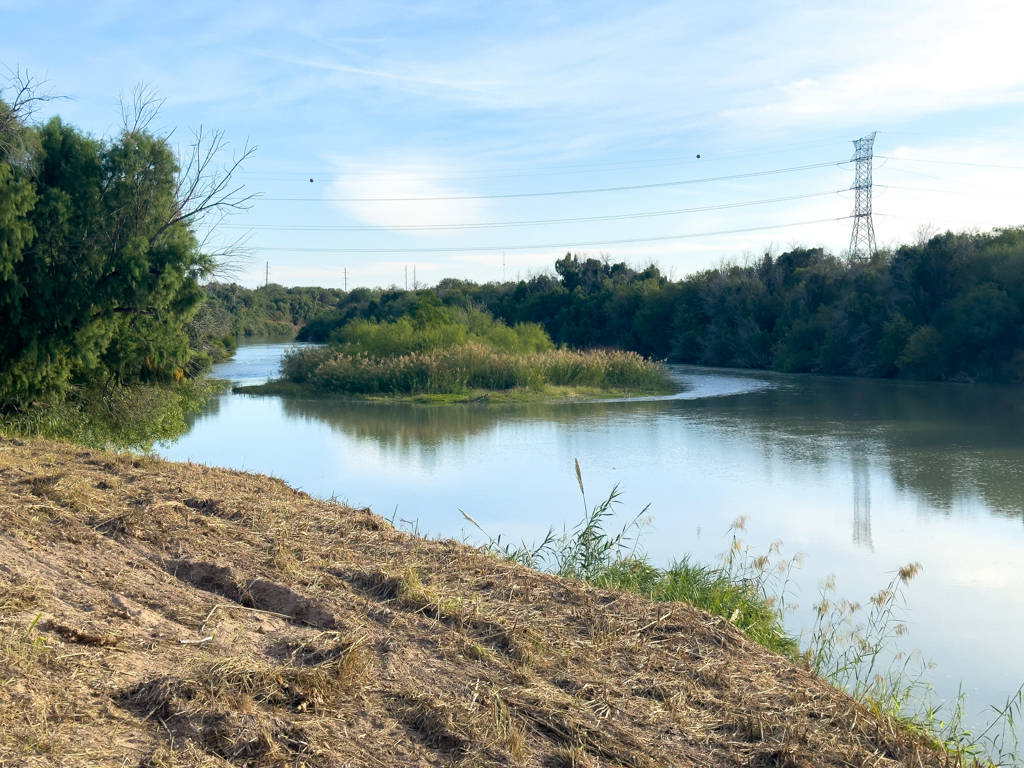 kleines Inselchen im Rio Grande