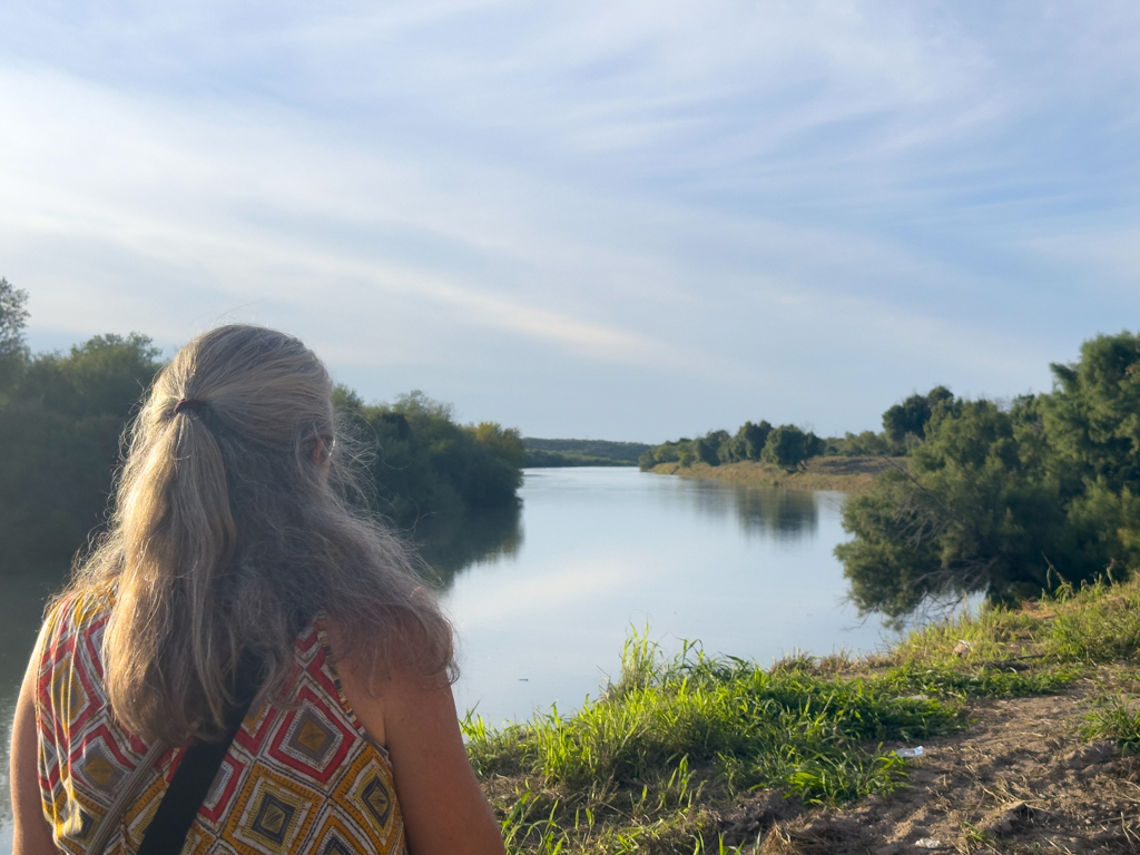 Nachmittagsstimmung: Mit Ma am Rio Grande