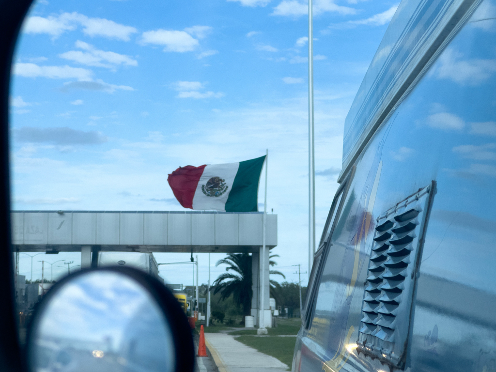 Wir haben es geschafft. Wir sind in Mexiko