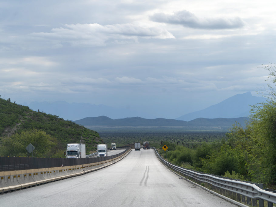 Auf dem Weg nach Monterrey