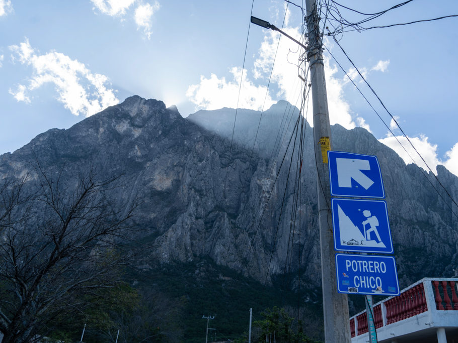 Hier gehts lang zum Potrero Chico. Der Berg ruft...