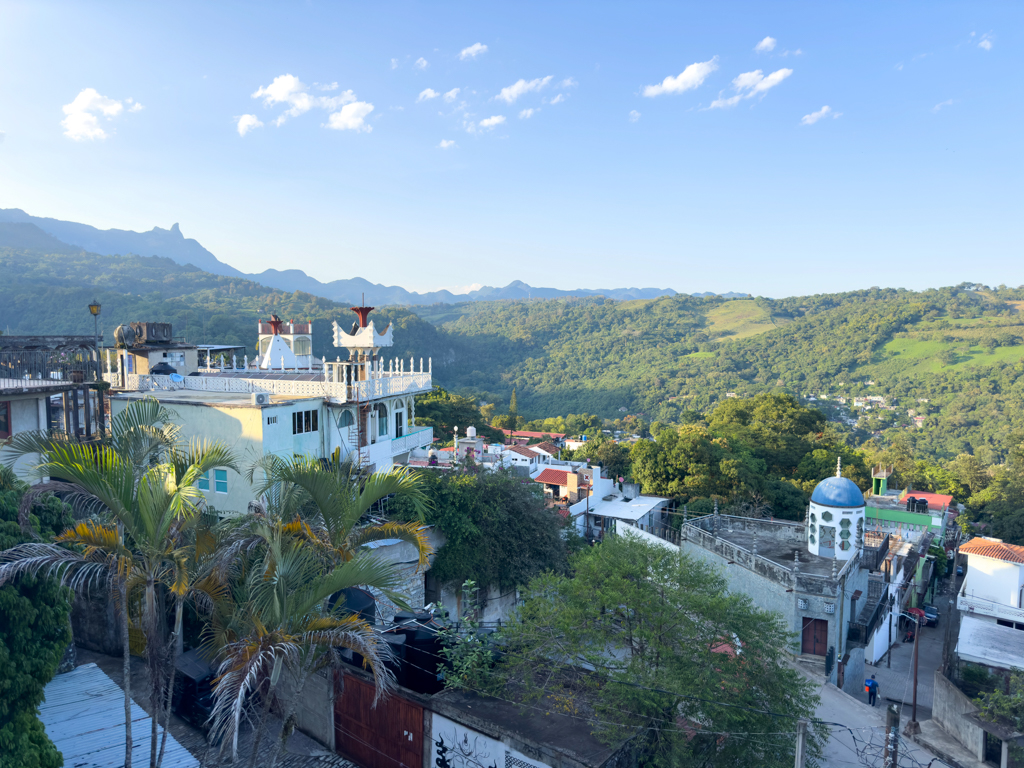 Blick auf Xilitla