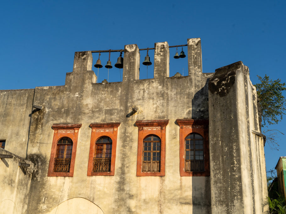 Glockenspiel der Kirche in Xilitla