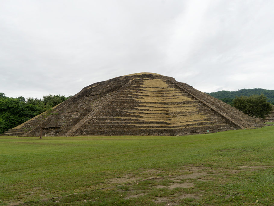 Eine Pyramiden Ruine in El Tajin