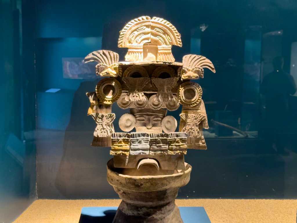 Ausstellungsstück im Museum der Pyramidenanlage von Teotihuacan