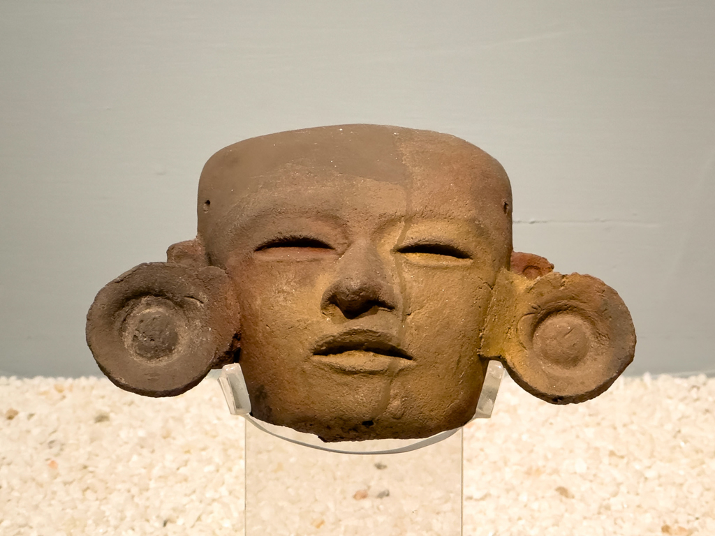 Ausstellungsstück im Museum der Pyramidenanlage von Teotihuacan