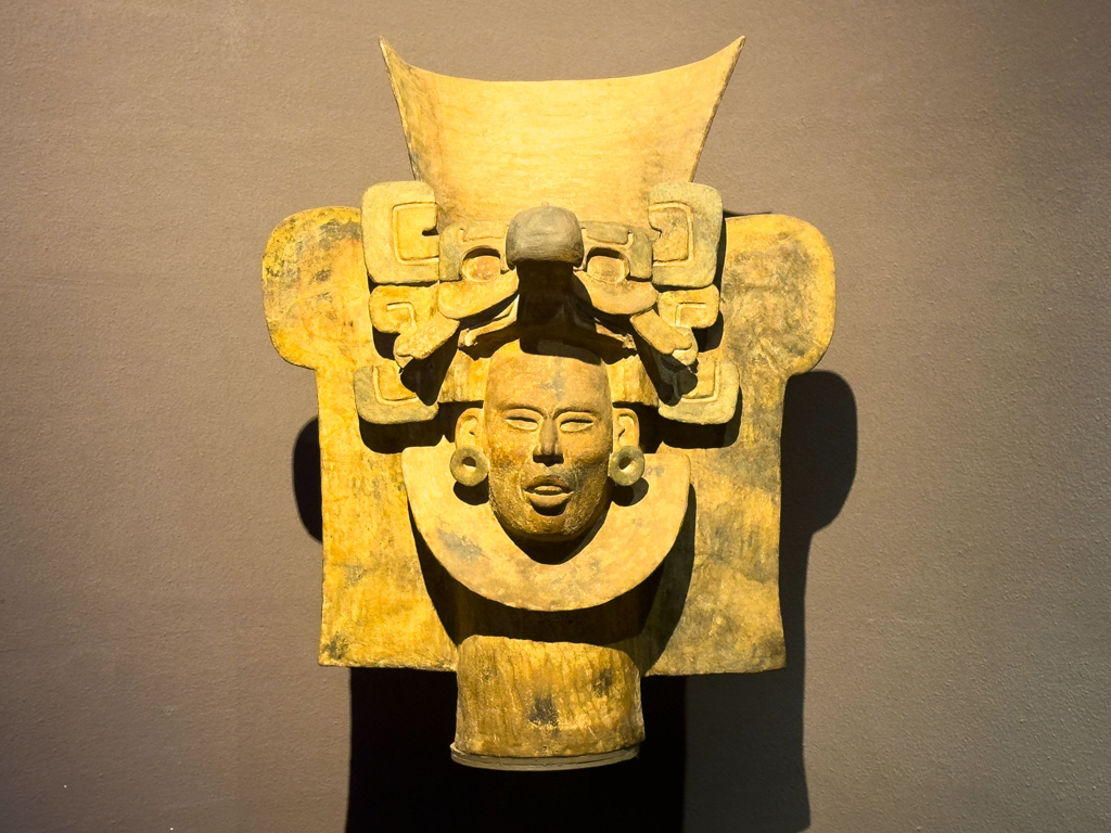 Ausstellungsstück im anthropologischen Museum in CDMX