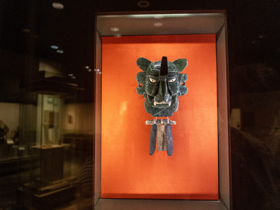 Ausstellungsstück im anthropologischen Museum in CDMX