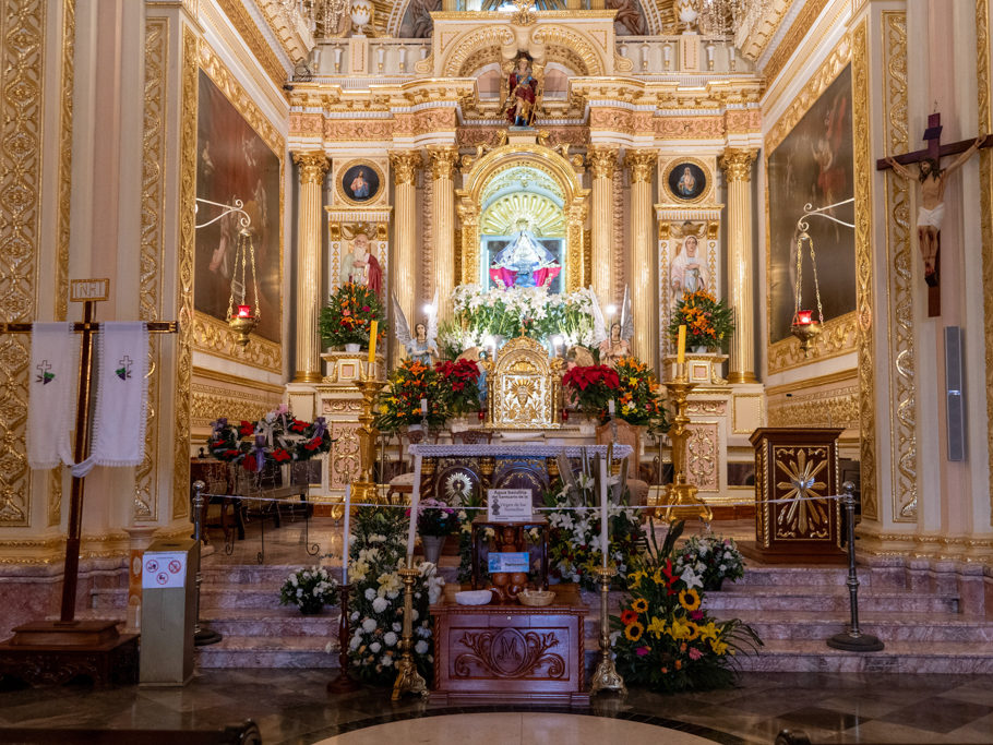 Innenansicht der Kirche der Señora de los Remedios