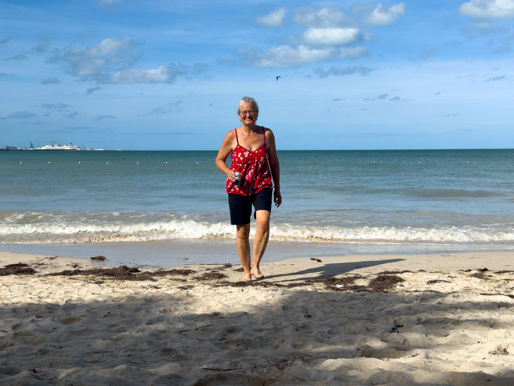 am Strand von Progreso