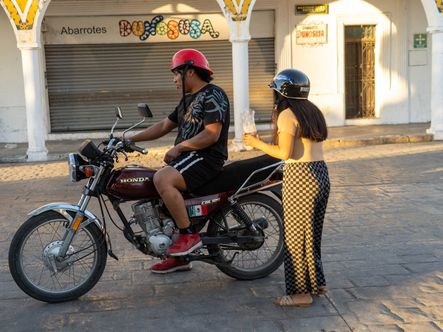 In den Gassen von Izamal