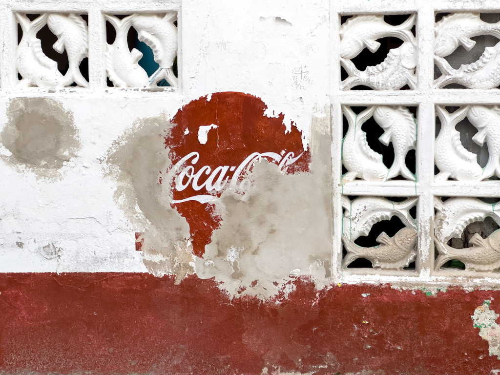 COCA COLA in San Crisanto Nichts ist unvergänglich...