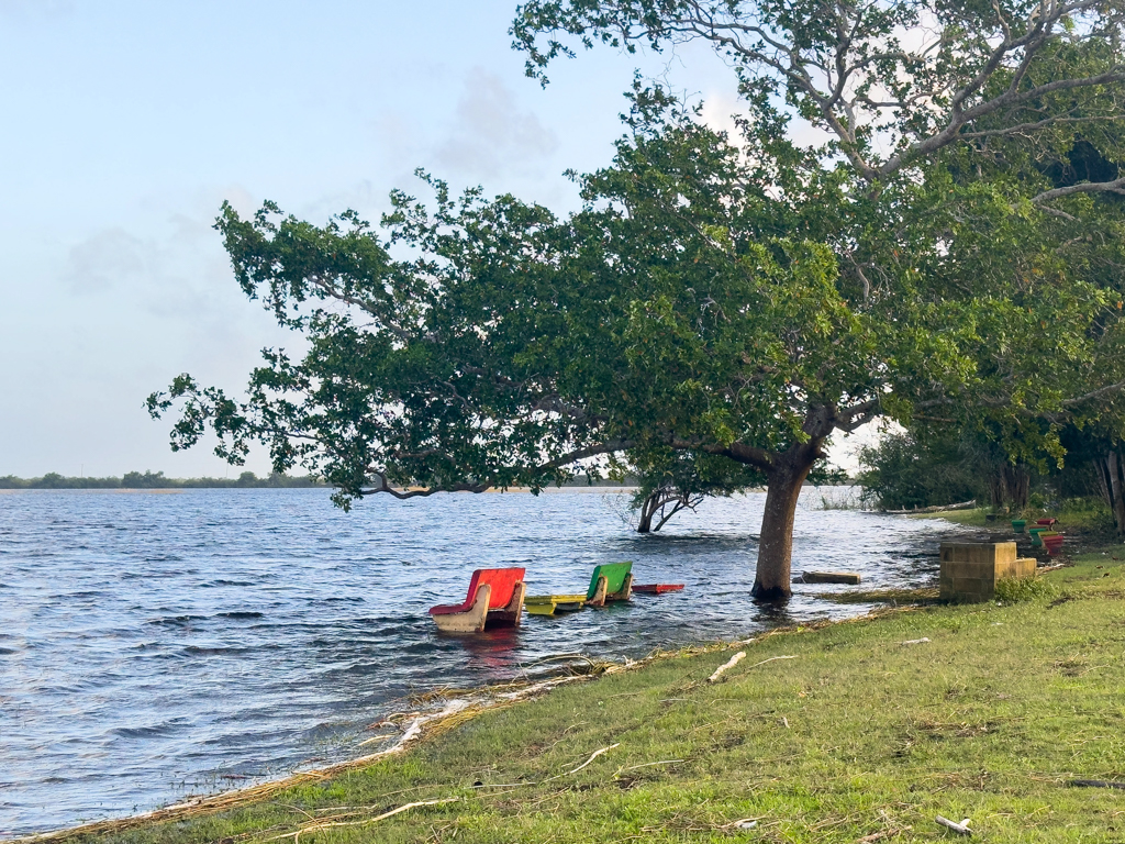 Landunter in der Nothern Lagoon in Crooked Tree