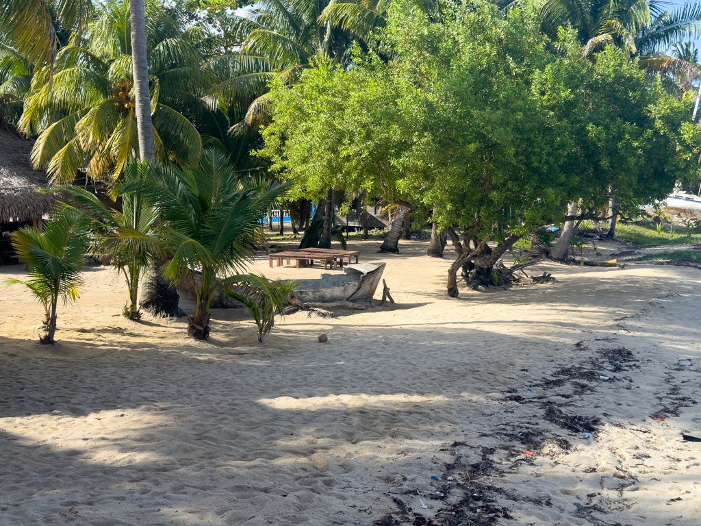 Strandidylle hier in Hopkins bei uns am Stellplatz