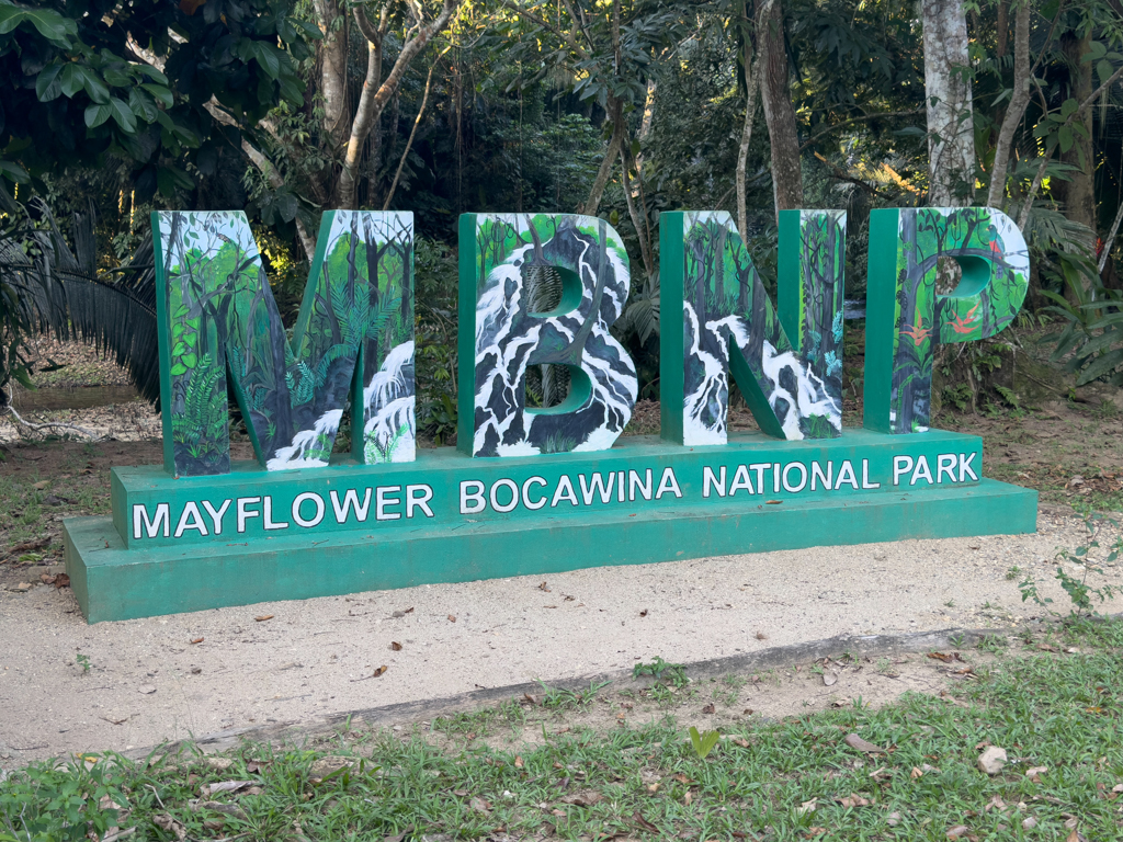 Mayflower Bocawina National Park Logo