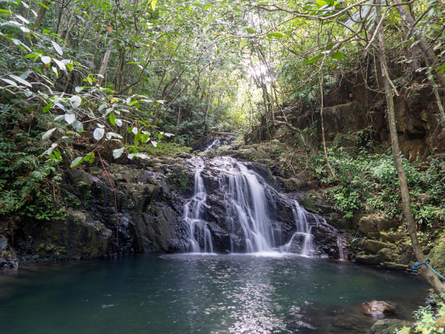 Der erfrischende Antelope Falls Wasserfall/Swimmingpool