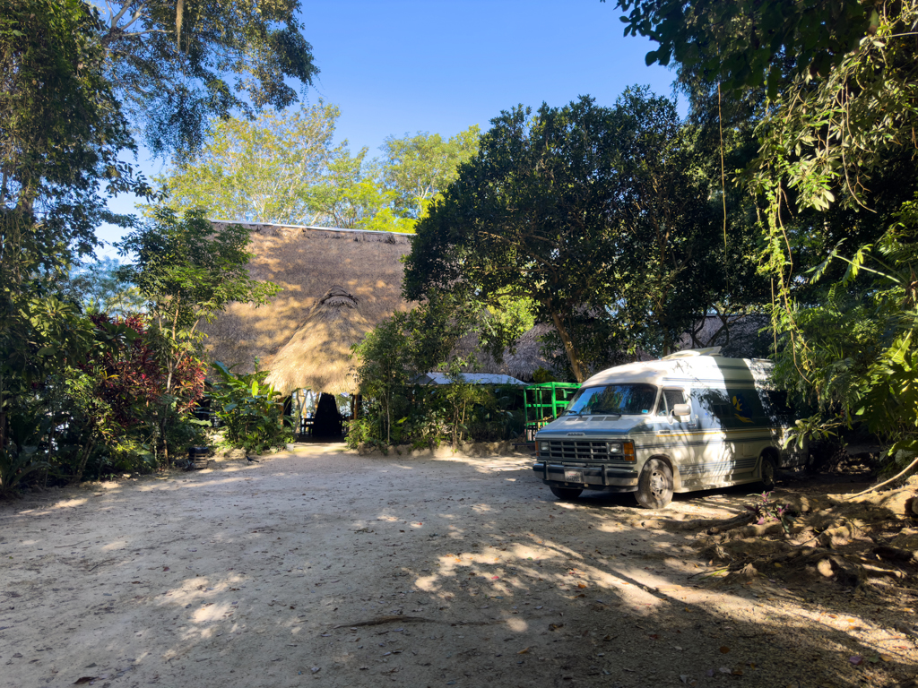 Unser Übernachtungsplatz bei der Ecolodge El Sombrero