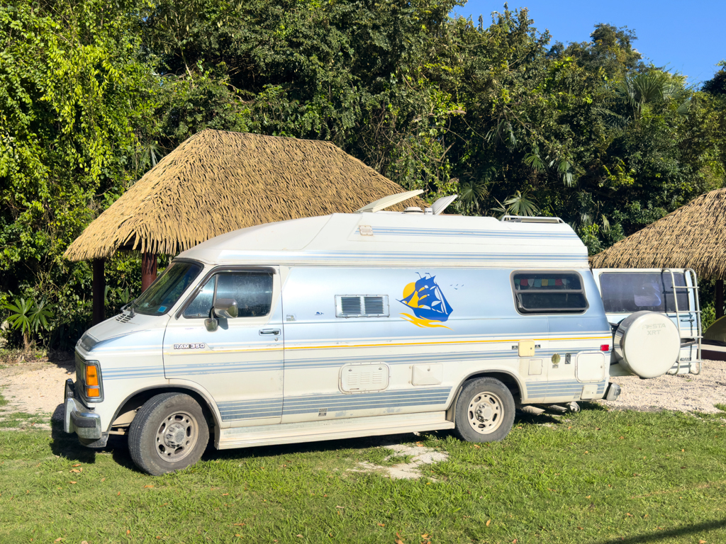 Unser heutiger Übernachtungsplatz in Tikal