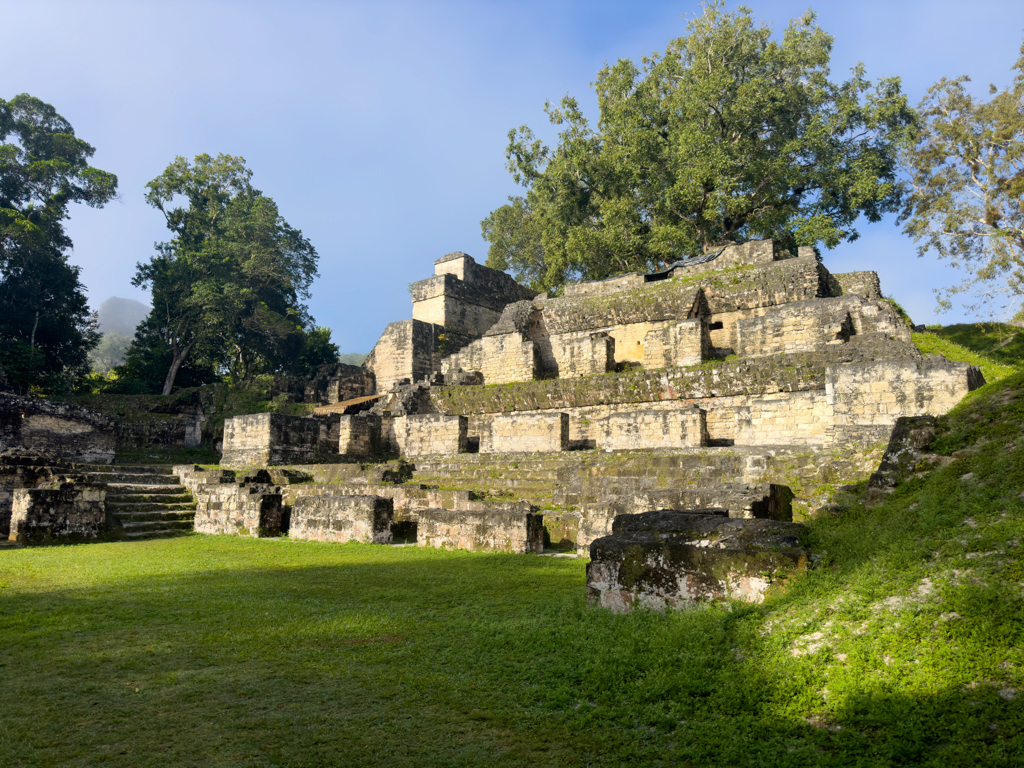 ein Teil der lost world in Tikal