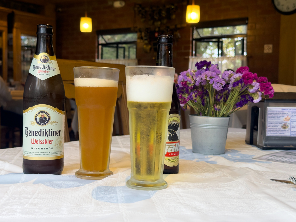 Für Ma ein Wohlgenuss der Bierbraukunst. Ein herrlich kühles Weissbier