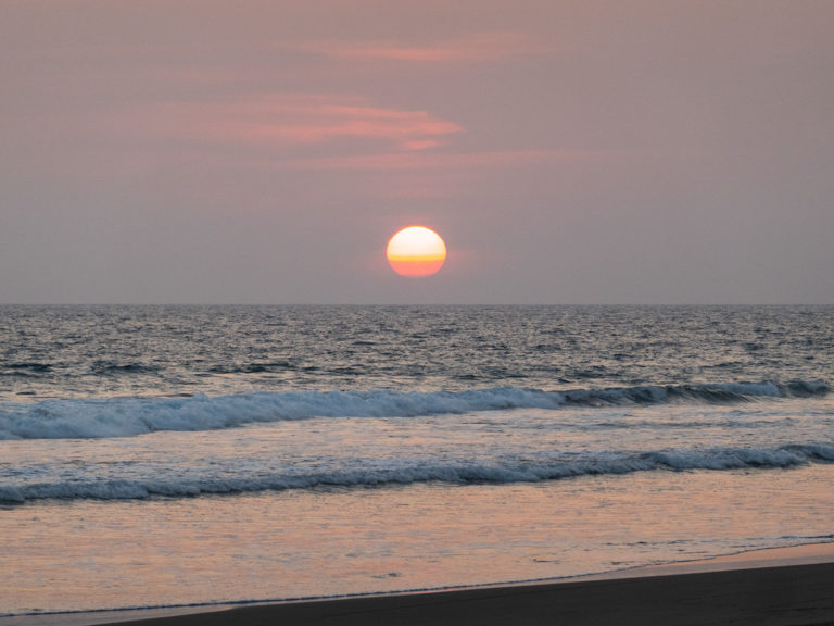 Sonnenuntergang in Puerto Aristo, Tonalá