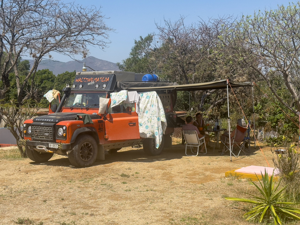 Der Landrover von Christian & Mathilde aus Davos