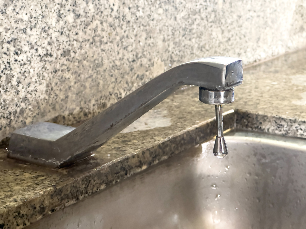 Wasserhahn in Mexiko