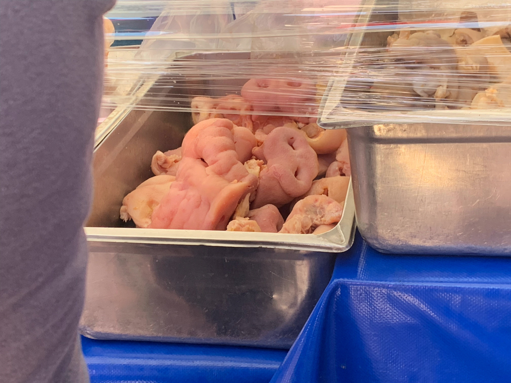 Säuischnürrli / Schweinenasen, auf dem Tonalá, dem Warenmarkt in Atotonilco el Alto