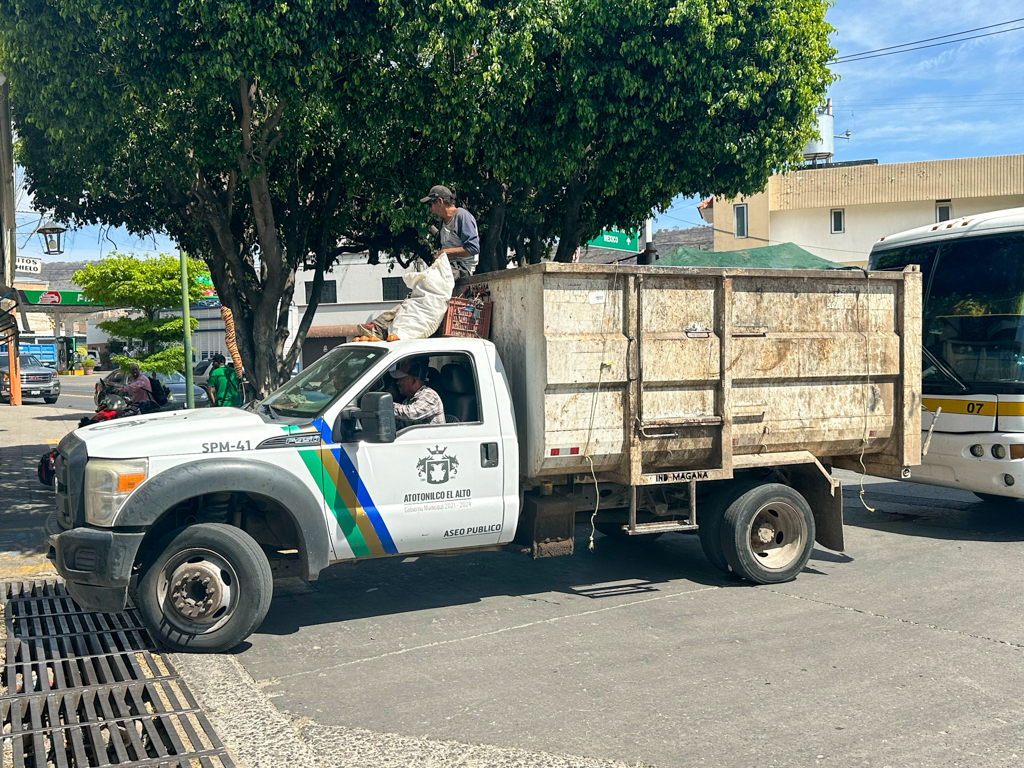 Müllabfuhr in Atotonilco el Alto