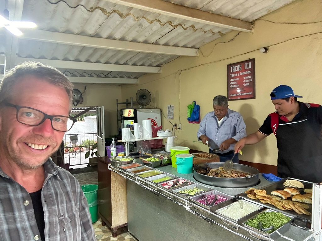 Famileinbetriebene, kleine Taco Bar in Santa Elena