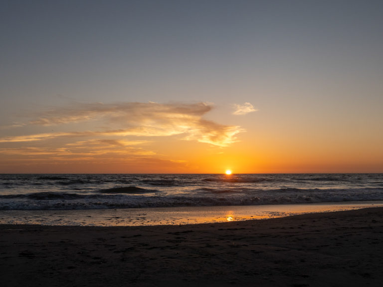 Sonnenuntergang bei Celestino. immer wieder schön zu sehen....