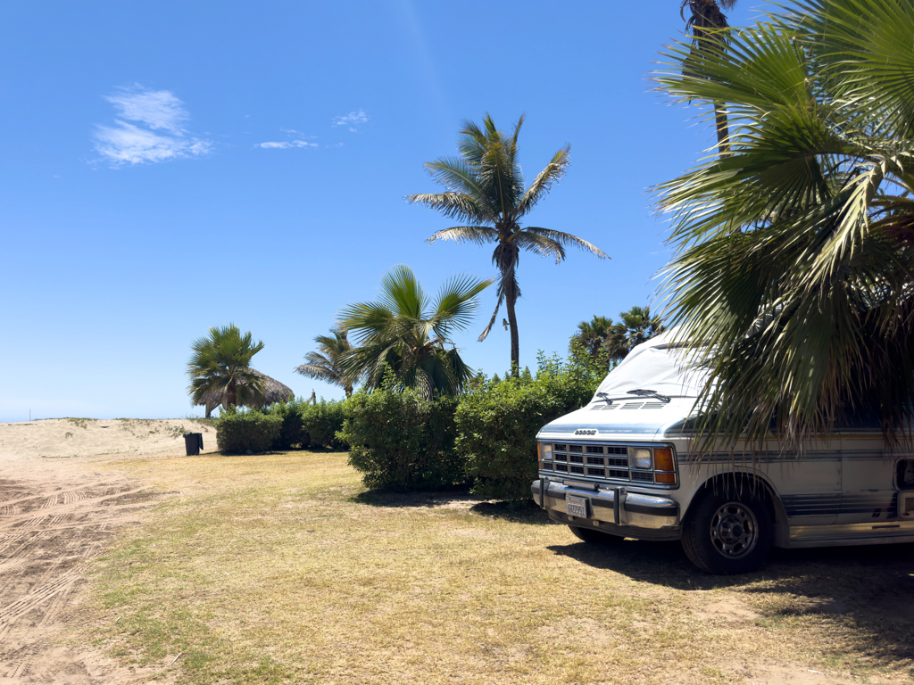 Martha in der kleinen Nische Im Campground des Playa Bonita Beach House