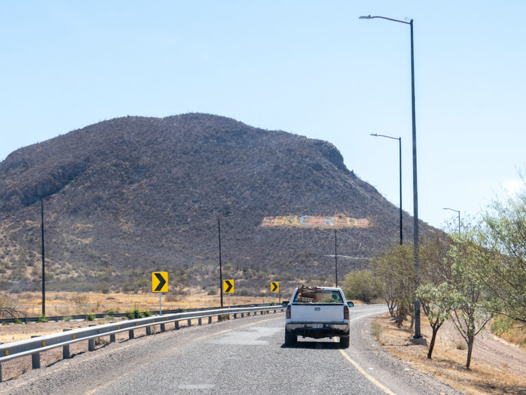Strasse ans Meer in Sonora: nach San Carlos
