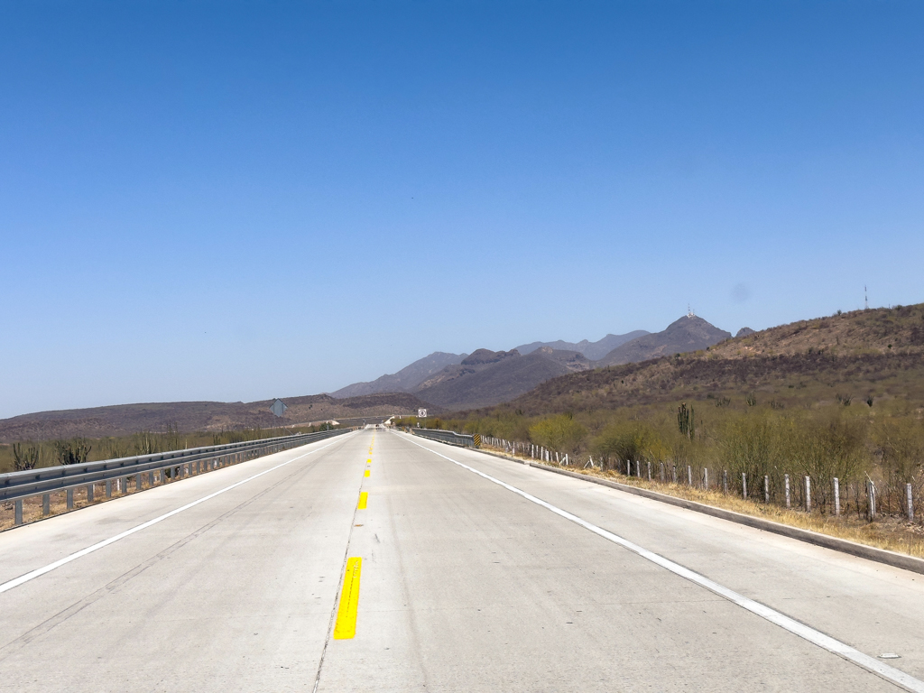 Unterwegs nach Ciudad Obregon
