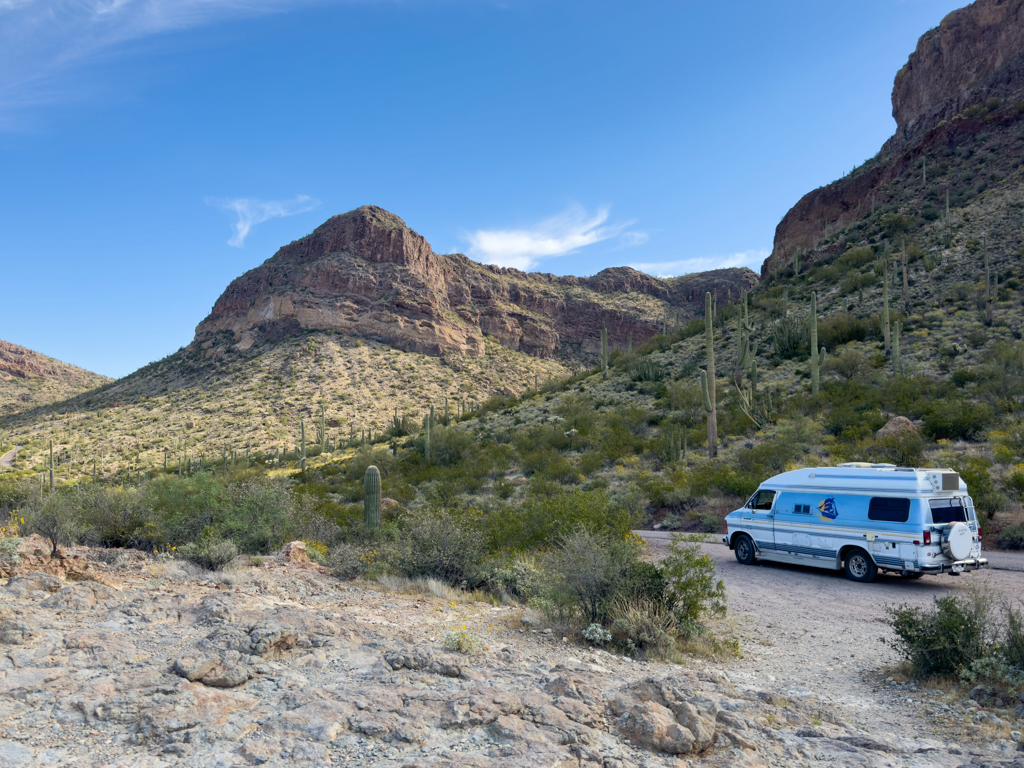 Ajo Mountain Drive, Organ Pipe Cactus National Monument, Arizona