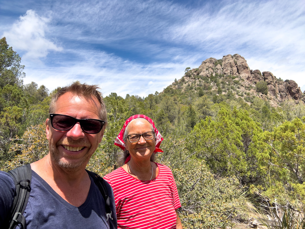 JoMa auf dem Trail um Prescott