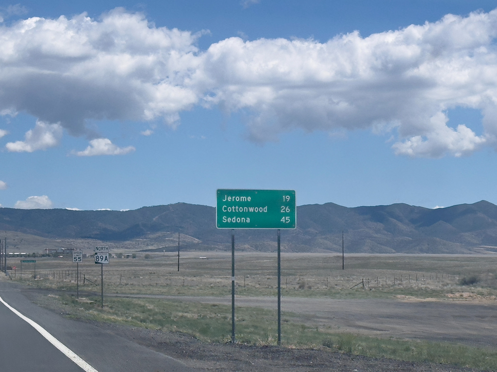 Jerome, Al's Empfehlung. Wir sind auf dem Weg dorthin