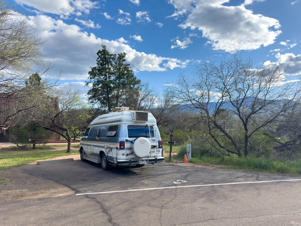Wir stehen für 2 Tage im Dead Horse Ranch State Park