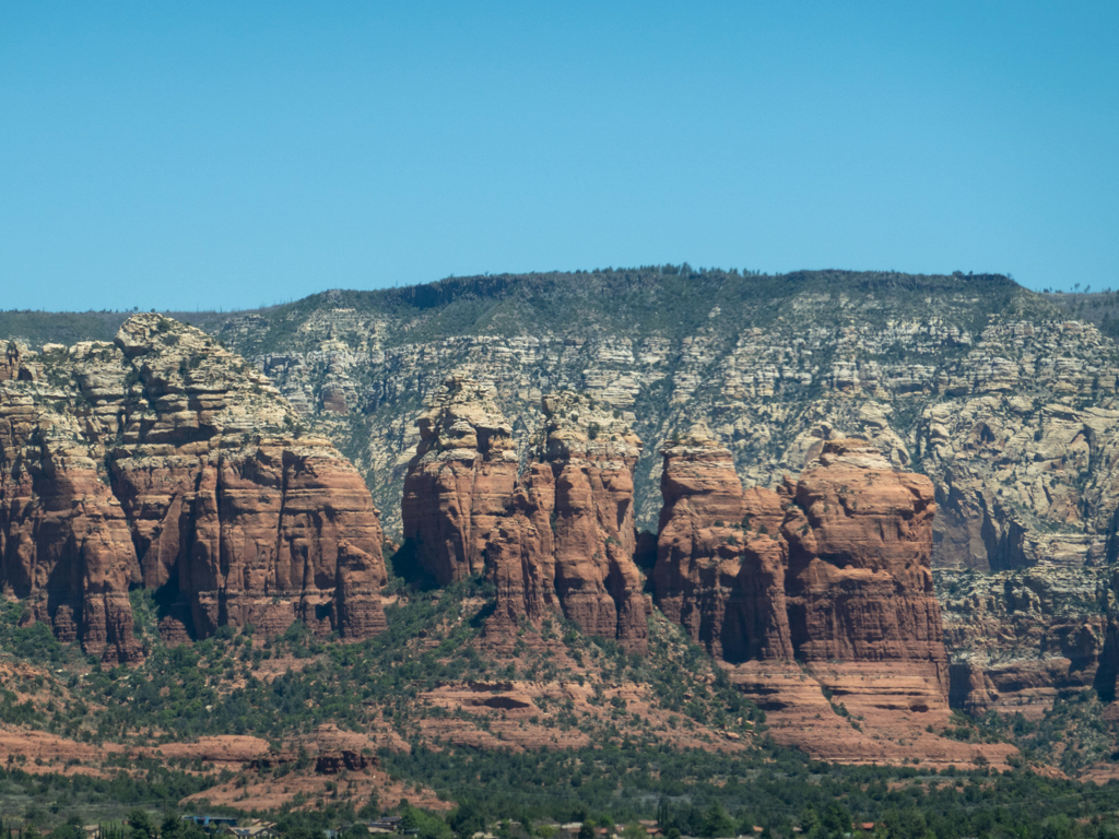 Rote Felsnadeln im Posse Grounds Park bei Sedona